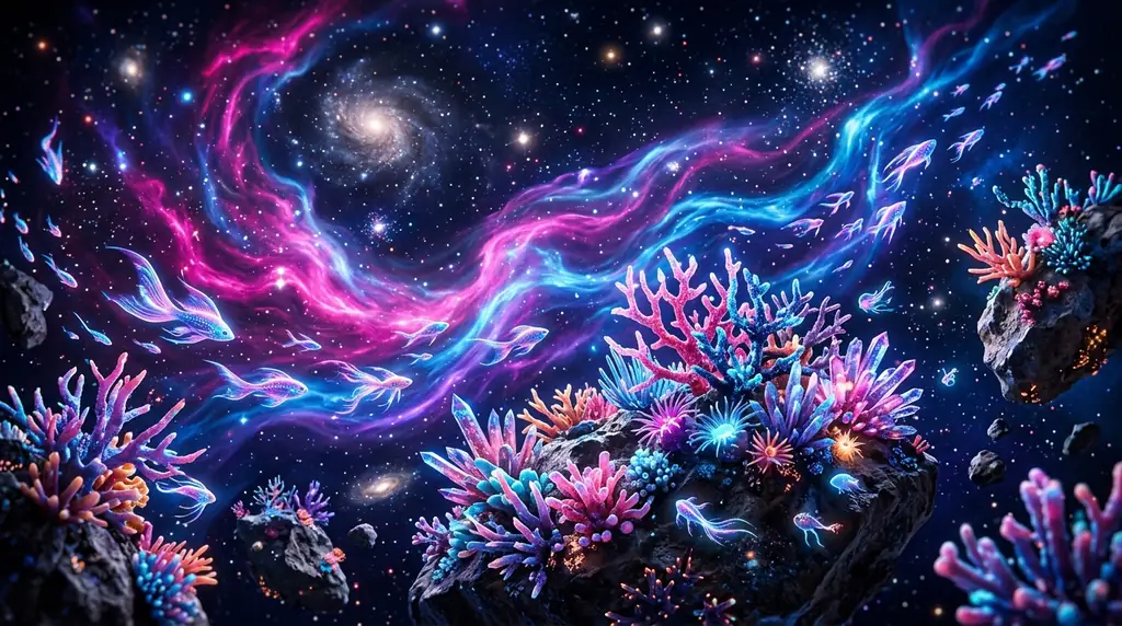 Deep cosmic ocean background